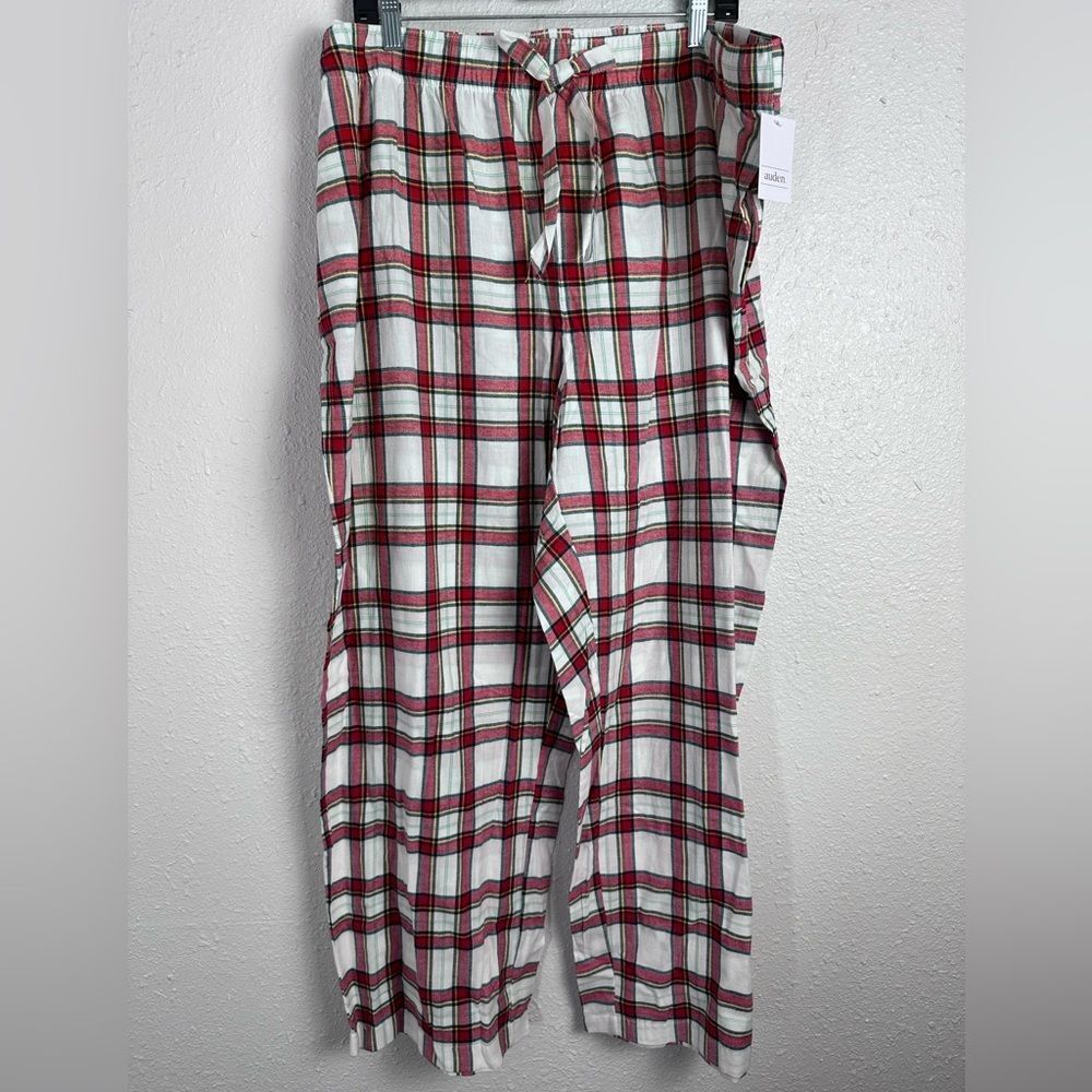 ⭐️Auden Tartan Plaid Pants in Red and Green Size 4X